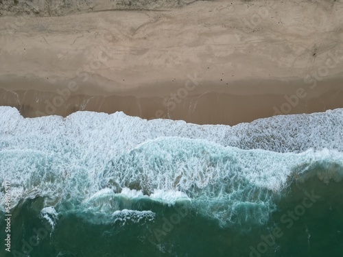 Drone aerial imagery from coastal New South Wales, Australia.