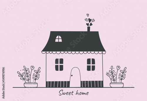 Sweet home concept
