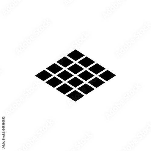 tiles icon vector design templates