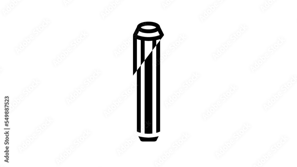 furniture dowel assembly line icon animation furniture dowel assembly line icon animation