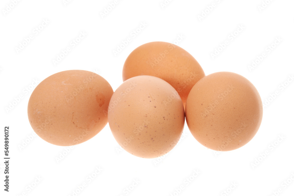 eggs isolated on white background eggs isolated on white background