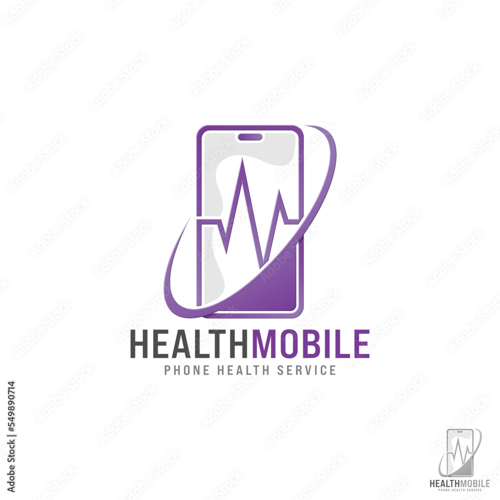Health Mobile Phone Repair and Service Logo Template Health Mobile Phone Repair and Service Logo Template