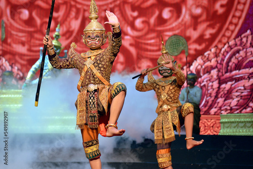 Traditional Khmer show