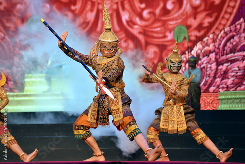 Traditional Khmer show
