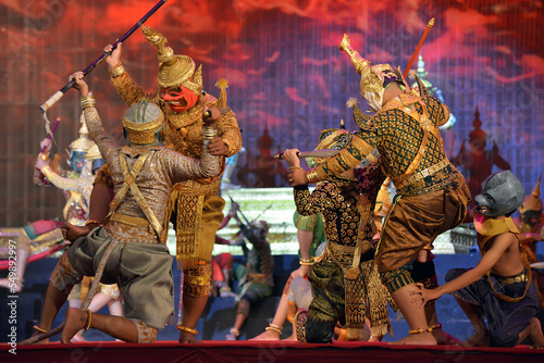 Traditional Khmer show