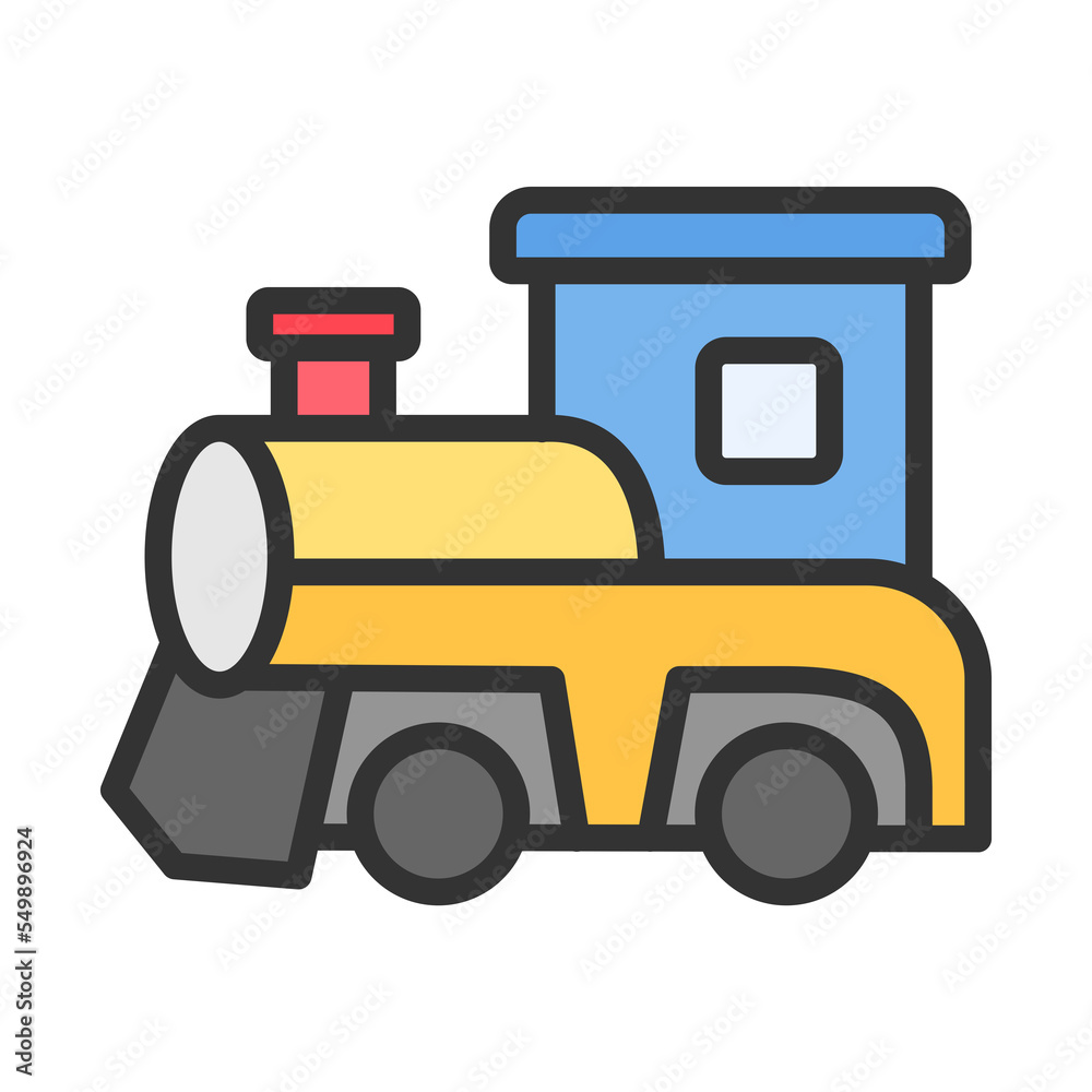Naklejka premium Train