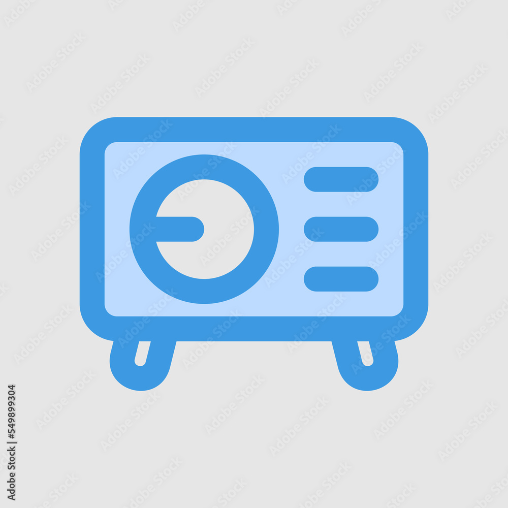 Sterilization icon in blue style about laboratory, use for website mobile app presentation Sterilization icon in blue style about laboratory, use for website mobile app presentation