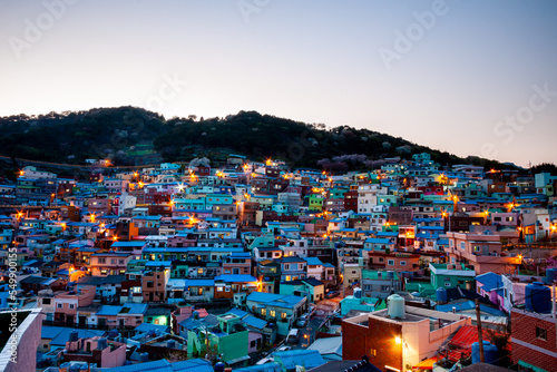 Gamcheon Culture Village, Busan, South Korea.