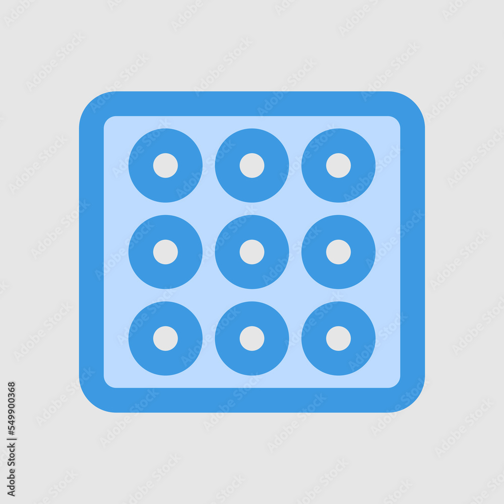 Sample lab icon in blue style about laboratory, use for website mobile app presentation Sample lab icon in blue style about laboratory, use for website mobile app presentation