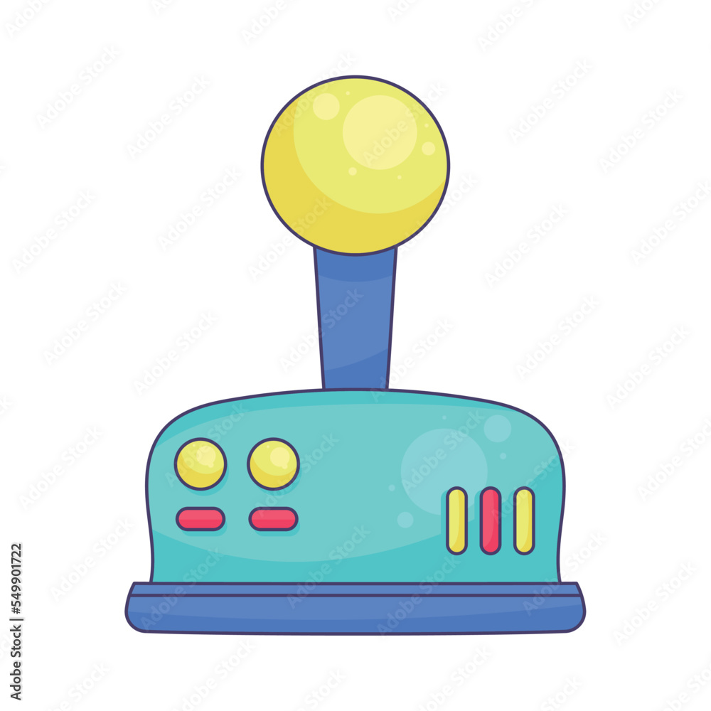 video game joystick nineties pop art