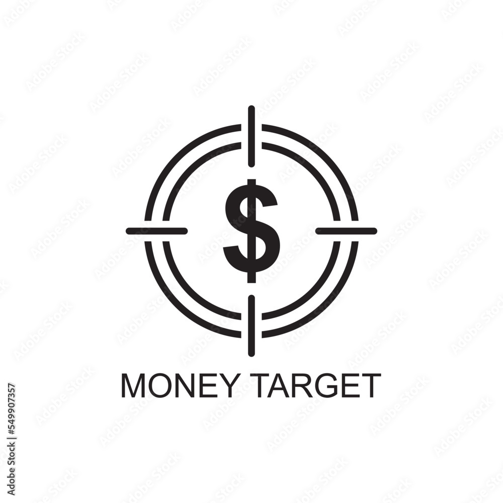 money target icon , business icon