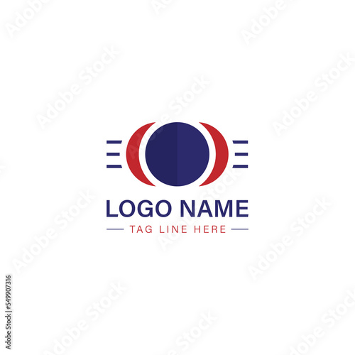 Creative country flag icon and logo with white background. premium vector.