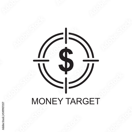 money target icon , business icon