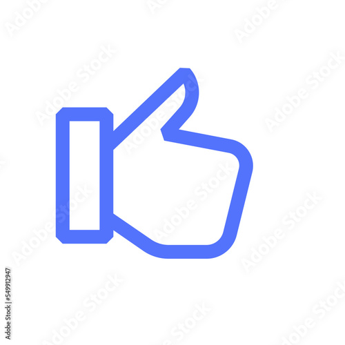 internet marketing like hand gesture likes