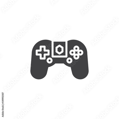 NFT game controller vector icon