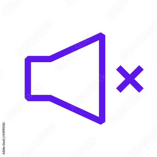 multimedia mute sound volume silent