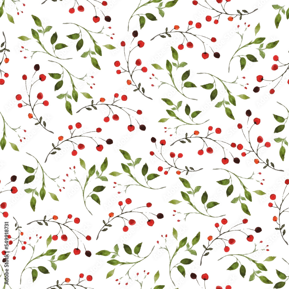 Happy Christmas seamless pattern Background Wallpapers