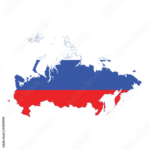 map of russia