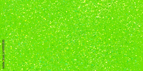 Light Green vector stylist crystal background with shiny particles, green glitter texture with glowing particles, shiny green texture for wallpape and any design.