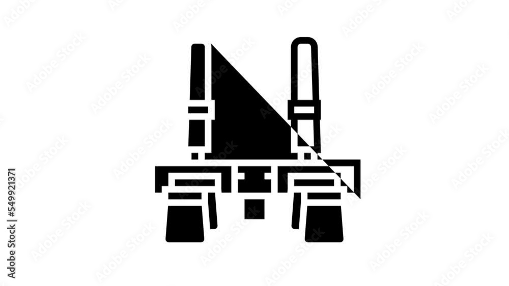 tool pouch belt carpenter line icon animation tool pouch belt carpenter line icon animation