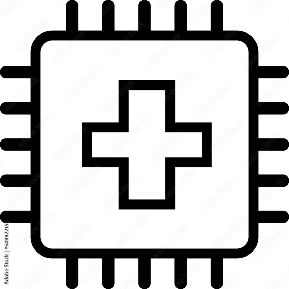 health cpu processor icon health cpu processor icon