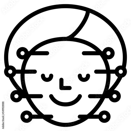 acupuncture spa face treatment icon