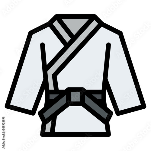 judo sport activity competition icon