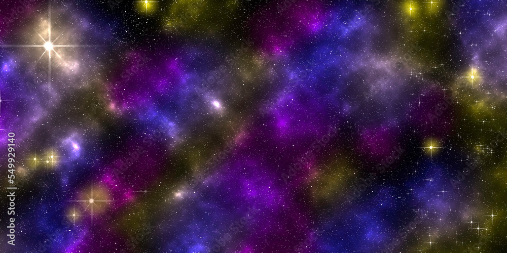 universe stars on blackground. abstract space background loop. cosmic pattern.