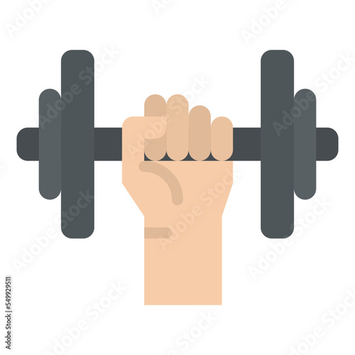 weightlifting sport activity competition icon