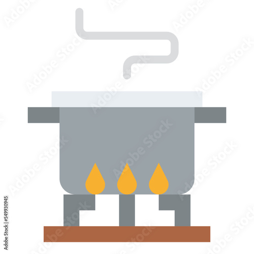cooking kitchen home activity icon