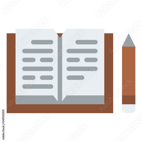 diary write story record icon