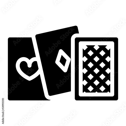 poker play card game icon