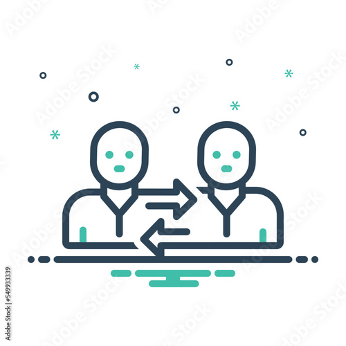 Mix icon for interact