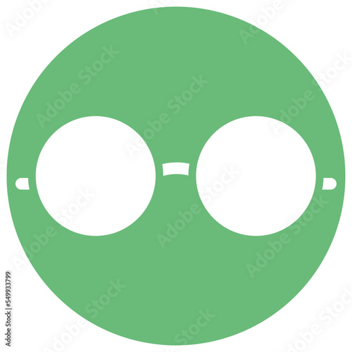 Glasses Vector Icon
