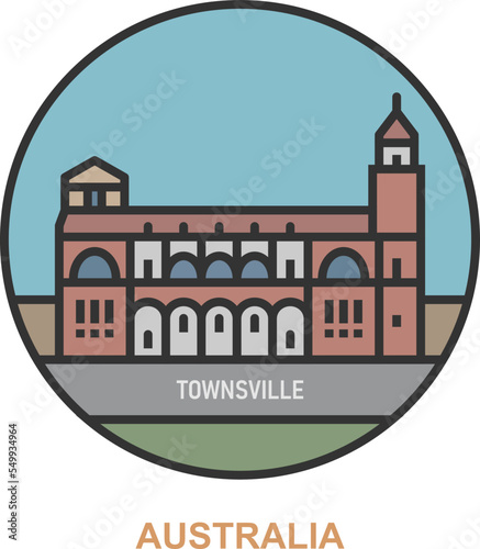 Townsville. Sities and towns in Australia