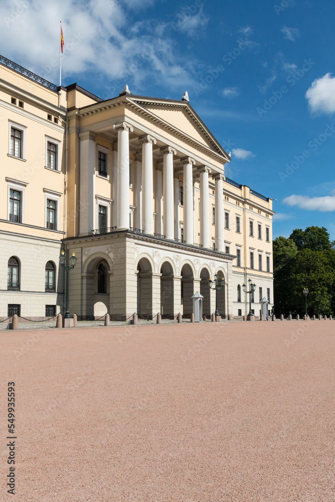 Königliches Schloss, Oslo, Norwegen