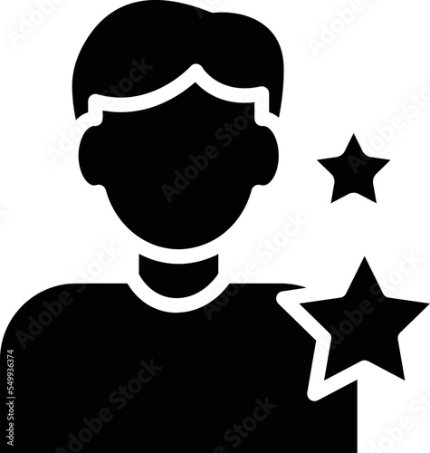 Celebrity Vector Icon