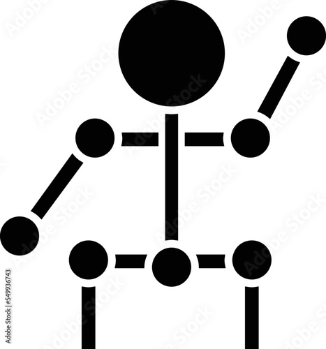 motion capture Vector Icon
