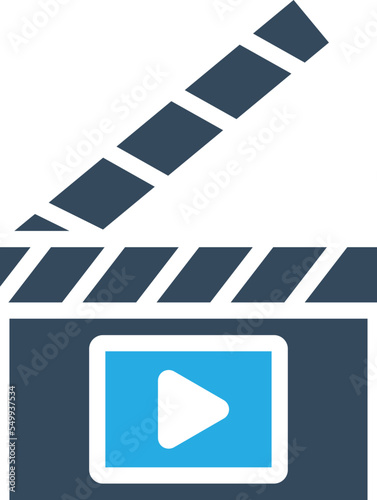 action clapper Vector Icon
