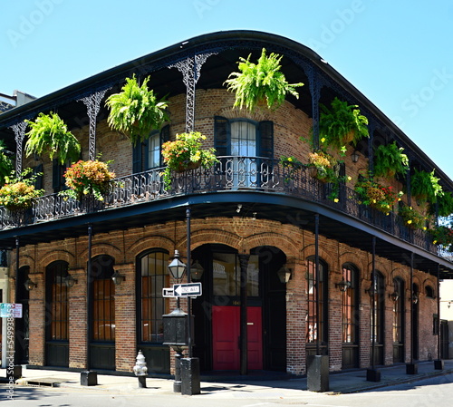 Foto Historical Building in the French Quarter in New Orleans, Louisiana