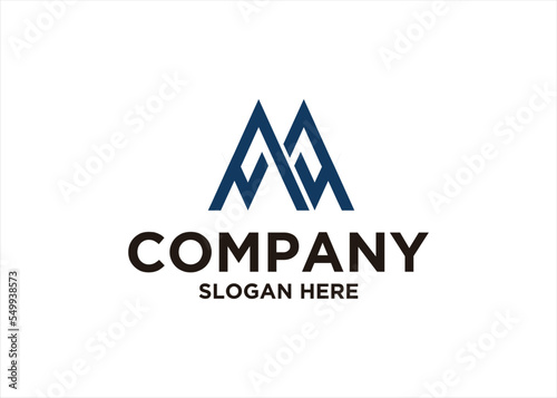 mountain ski logo