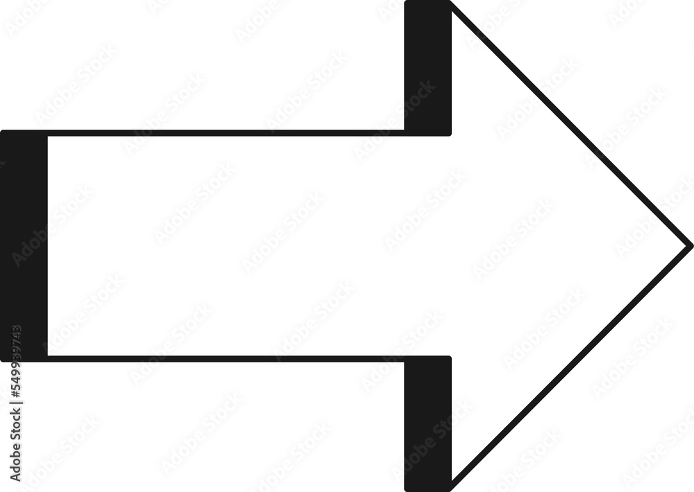 Arrow symbol. Turn right. Transparent flat design element. Arrow symbol. Turn right. Transparent flat design element.