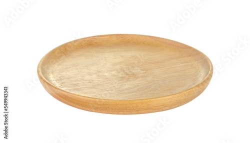 wooden  plate on transparent png
