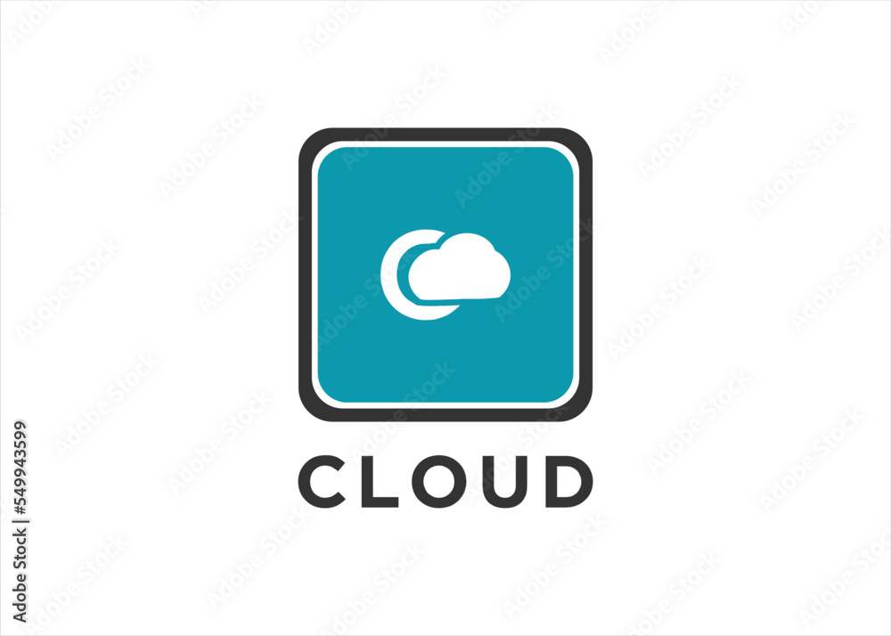 cloud logo design icon cloud logo design icon