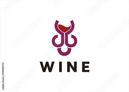 wine logo design