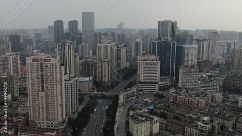 Aerial photography of Changsha City