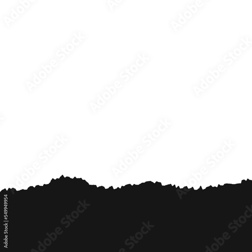 Black And Gold Footer Icon Vector