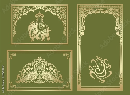 Wallpaper Mural Hindu icons, Hinduism ,cultural heritage , India , Asia	 Torontodigital.ca