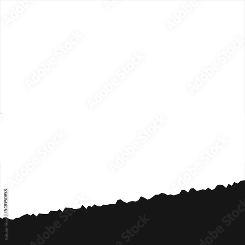 Black And Gold Footer Icon Vector