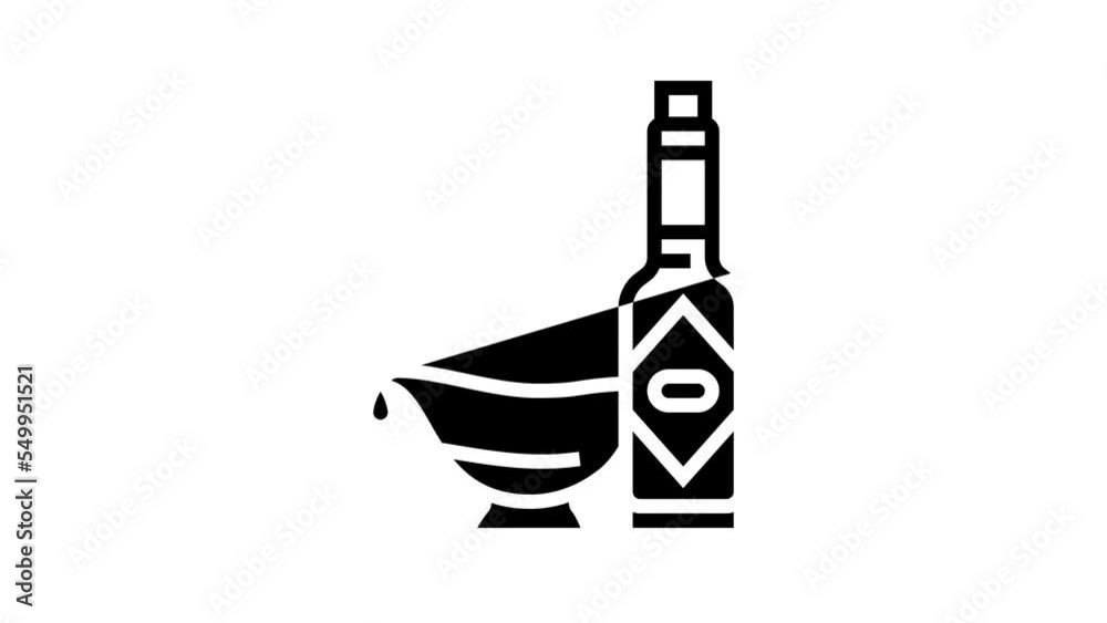 sauce tomato line icon animation sauce tomato line icon animation